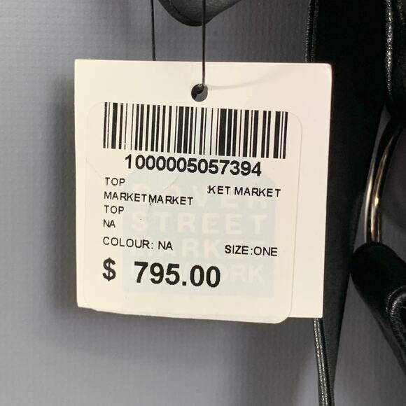 JUNYA WATANABE One Size Black Studded Leather Harness Belt - Picture 4 of 4